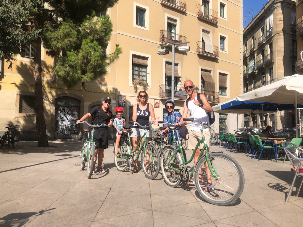 Bike Tour for children Barcelona